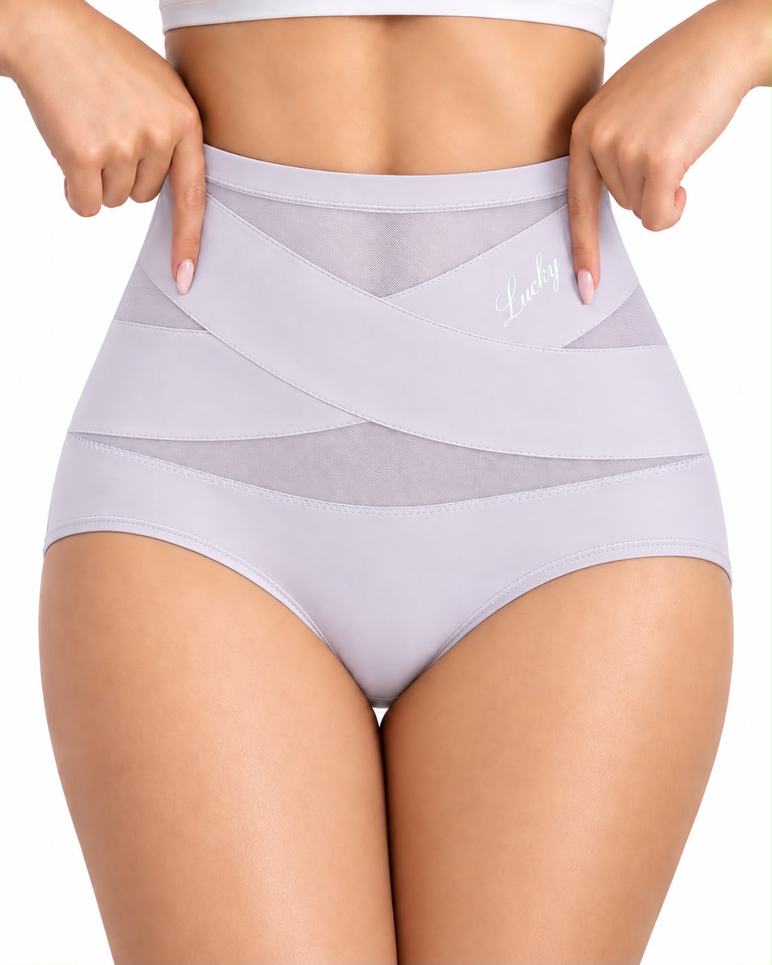 Culotte sculptante taille haute Lisance, coloris Lilas