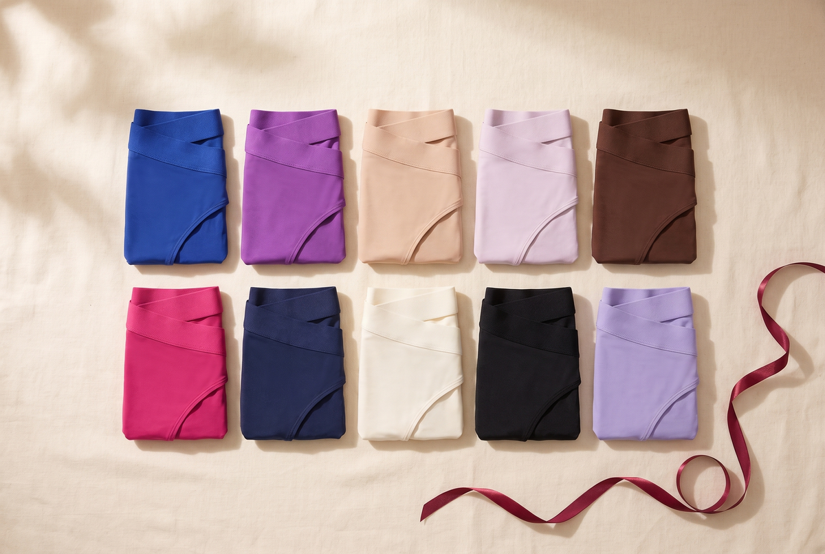 Culotte sculptante Lisance, les 10 coloris, vue à plat
